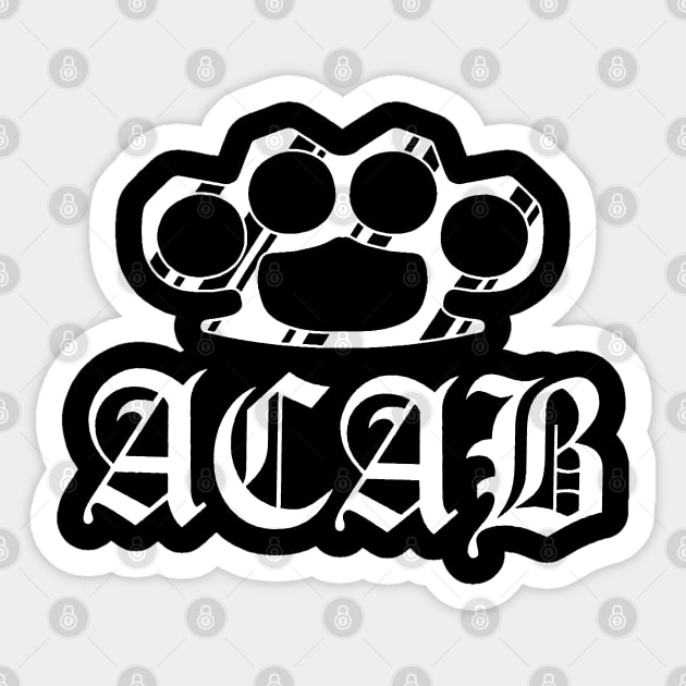 ACAB Sticker by Smurnov